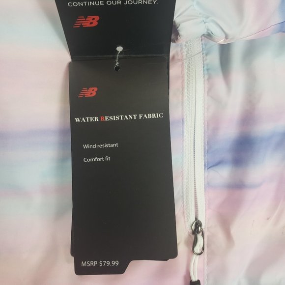 NEW BALANCE MULTICOLOR WOMEN JACKET SIZE MEDIUM - Picture 8 of 12